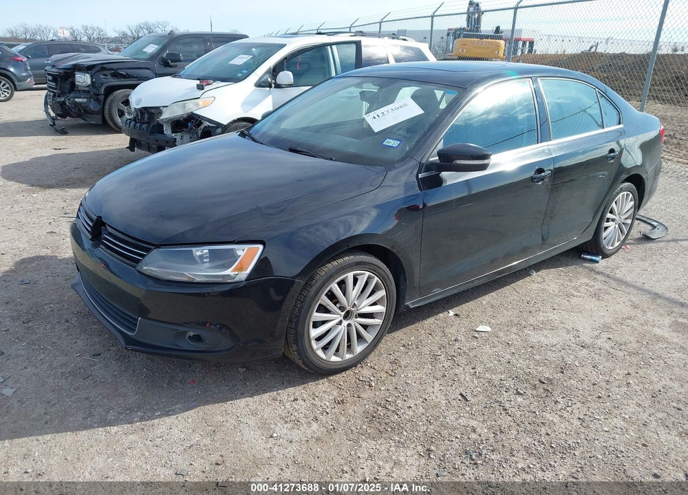 2012 VOLKSWAGEN JETTA 2.5L SEL VIN: 3VWLX7AJ1CM320399
