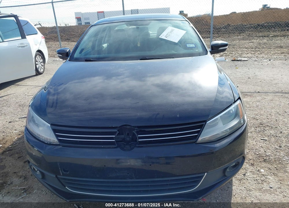 2012 VOLKSWAGEN JETTA 2.5L SEL VIN: 3VWLX7AJ1CM320399