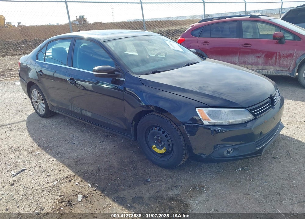 2012 VOLKSWAGEN JETTA 2.5L SEL VIN: 3VWLX7AJ1CM320399