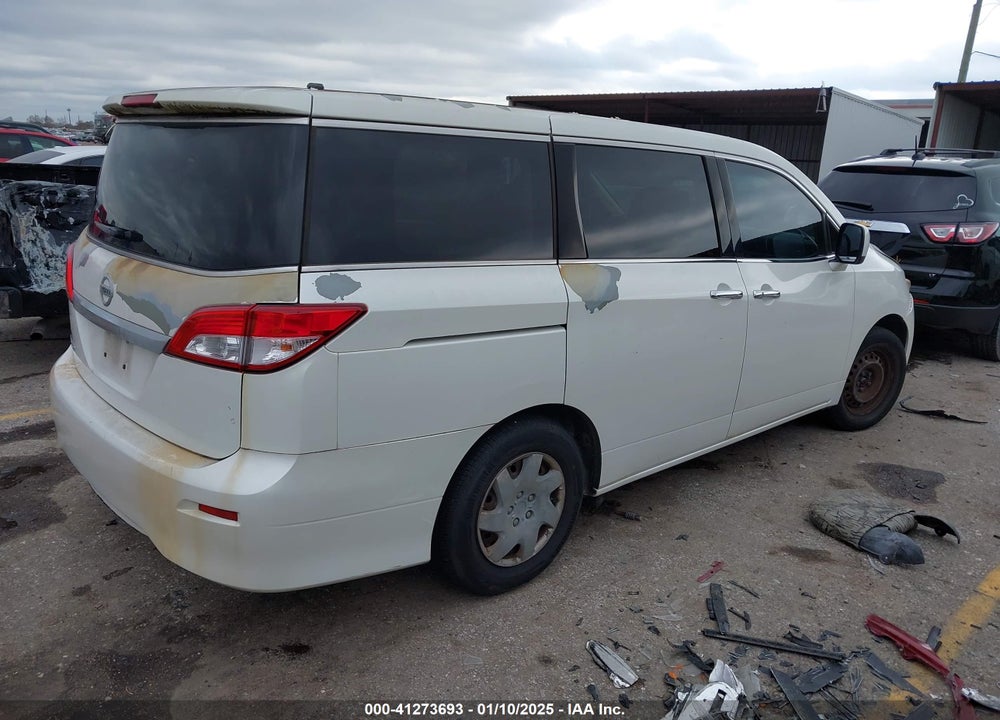 2011 NISSAN QUEST S VIN: JN8AE2KP3B9009421