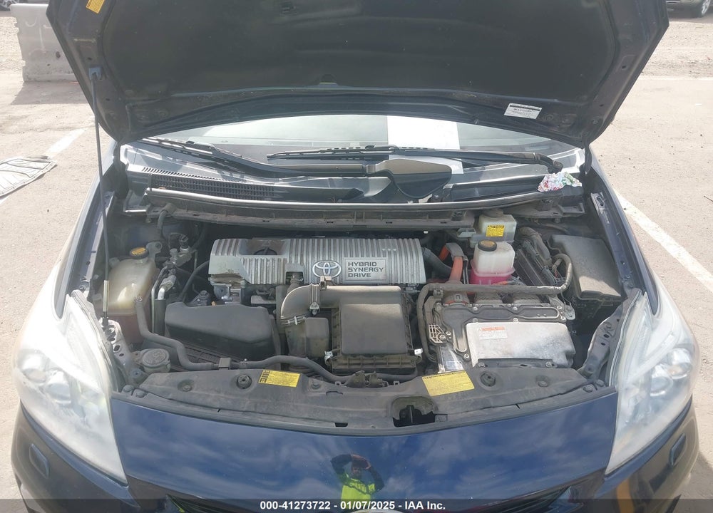2012 TOYOTA PRIUS FIVE VIN: JTDKN3DU2C1521518