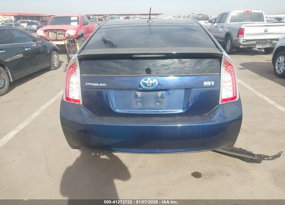 2012 TOYOTA PRIUS FIVE VIN: JTDKN3DU2C1521518