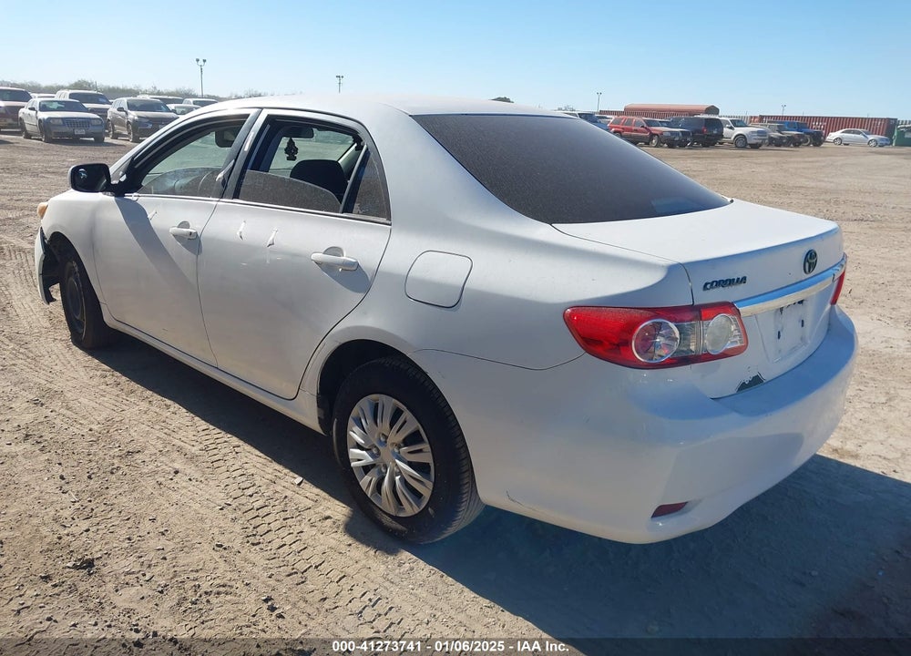 2011 TOYOTA COROLLA LE VIN: 2T1BU4EE7BC607370
