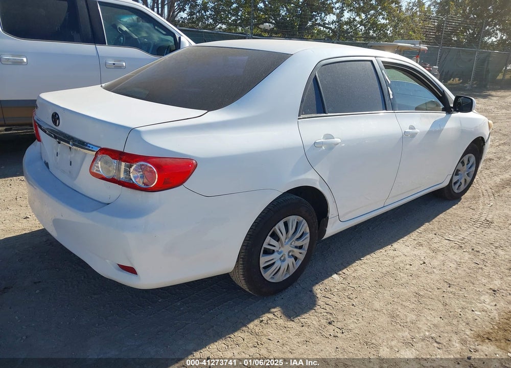 2011 TOYOTA COROLLA LE VIN: 2T1BU4EE7BC607370