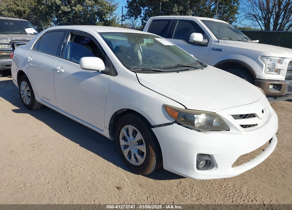2011 TOYOTA COROLLA LE VIN: 2T1BU4EE7BC607370