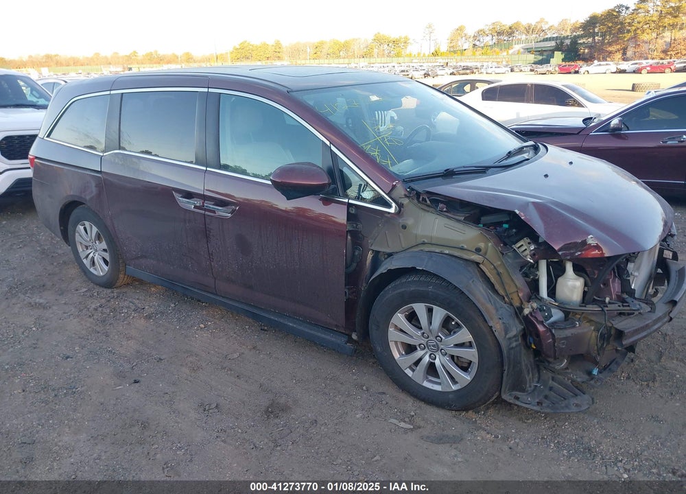 2016 HONDA ODYSSEY EX-L VIN: 5FNRL5H69GB124686