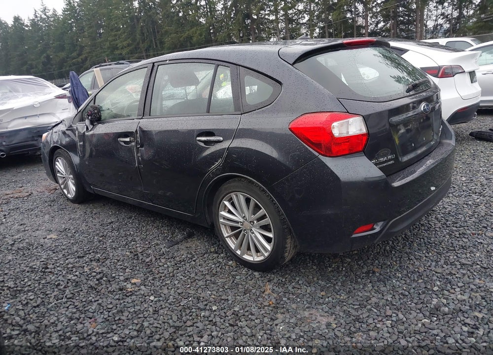 2012 SUBARU IMPREZA 2.0I LIMITED VIN: JF1GPAG62CH227485