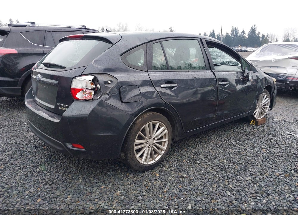 2012 SUBARU IMPREZA 2.0I LIMITED VIN: JF1GPAG62CH227485