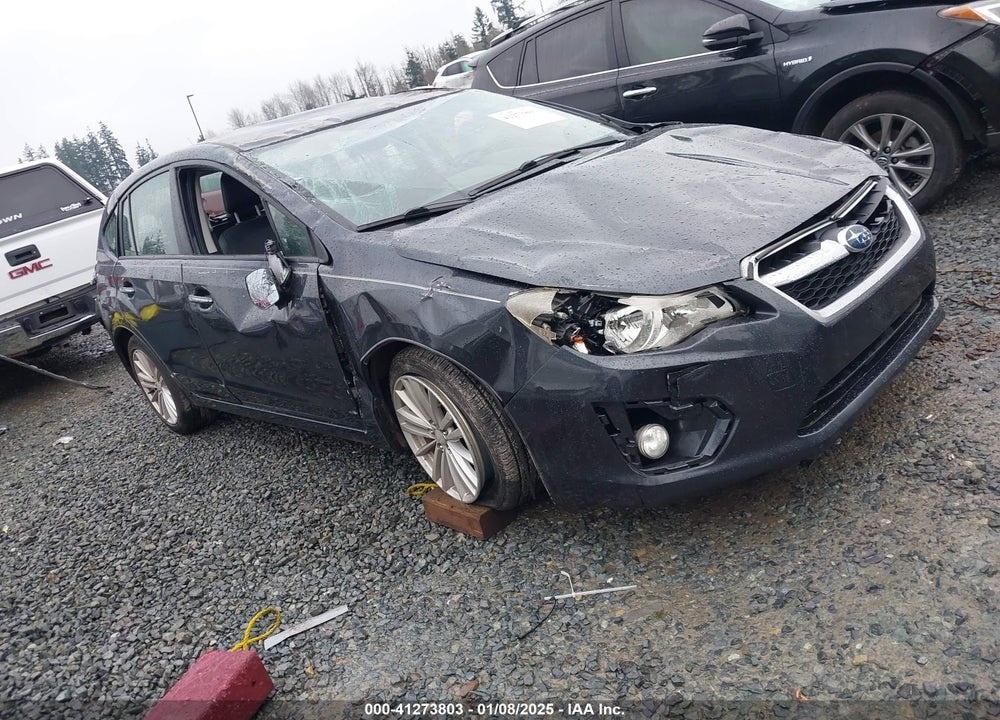 2012 SUBARU IMPREZA 2.0I LIMITED VIN: JF1GPAG62CH227485