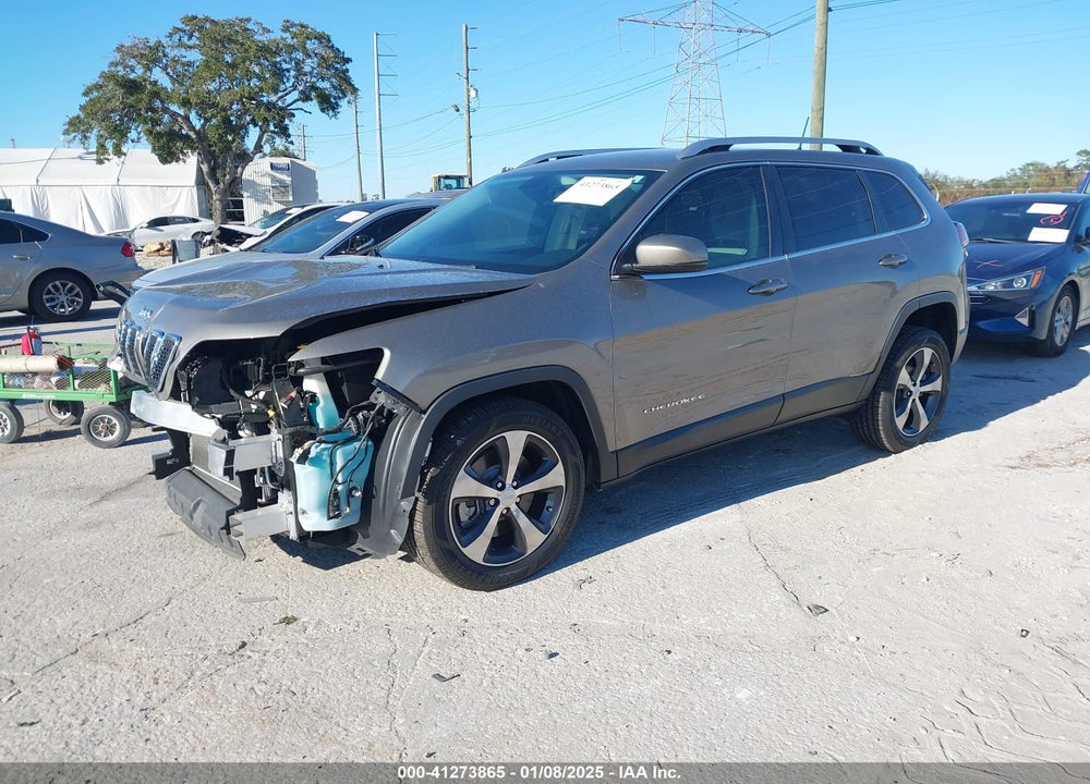 2019 JEEP CHEROKEE LIMITED FWD VIN: 1C4PJLDB6KD325076