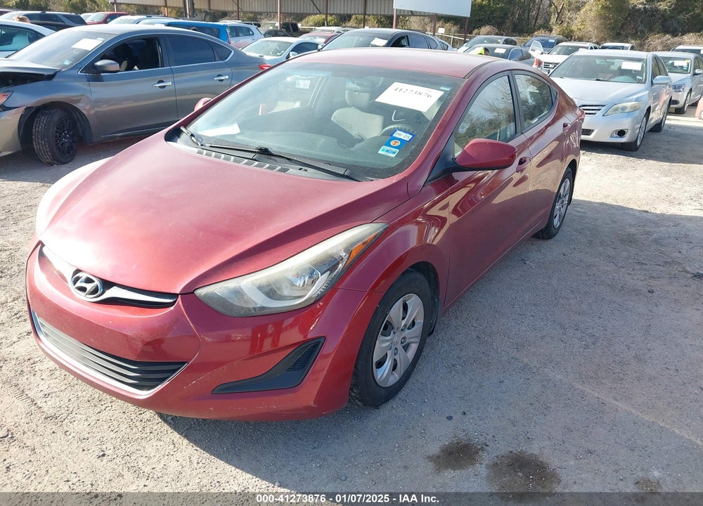 2016 HYUNDAI ELANTRA SE VIN: 5NPDH4AE1GH669144