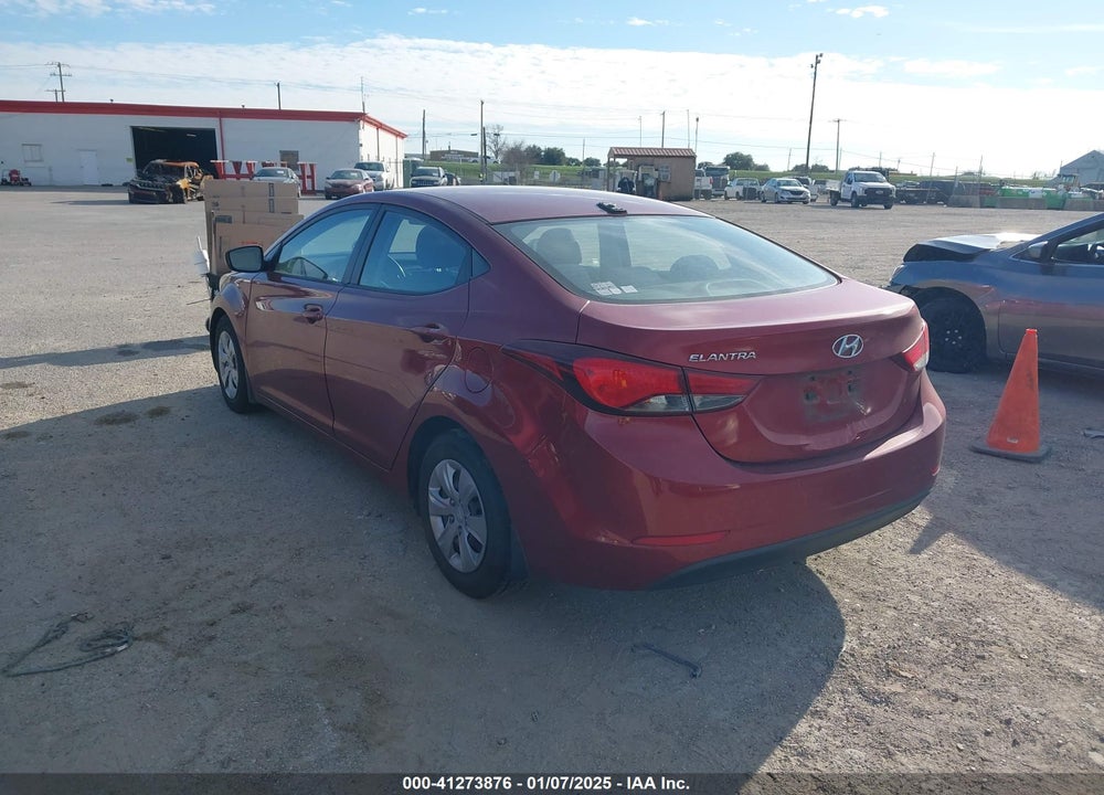 2016 HYUNDAI ELANTRA SE VIN: 5NPDH4AE1GH669144