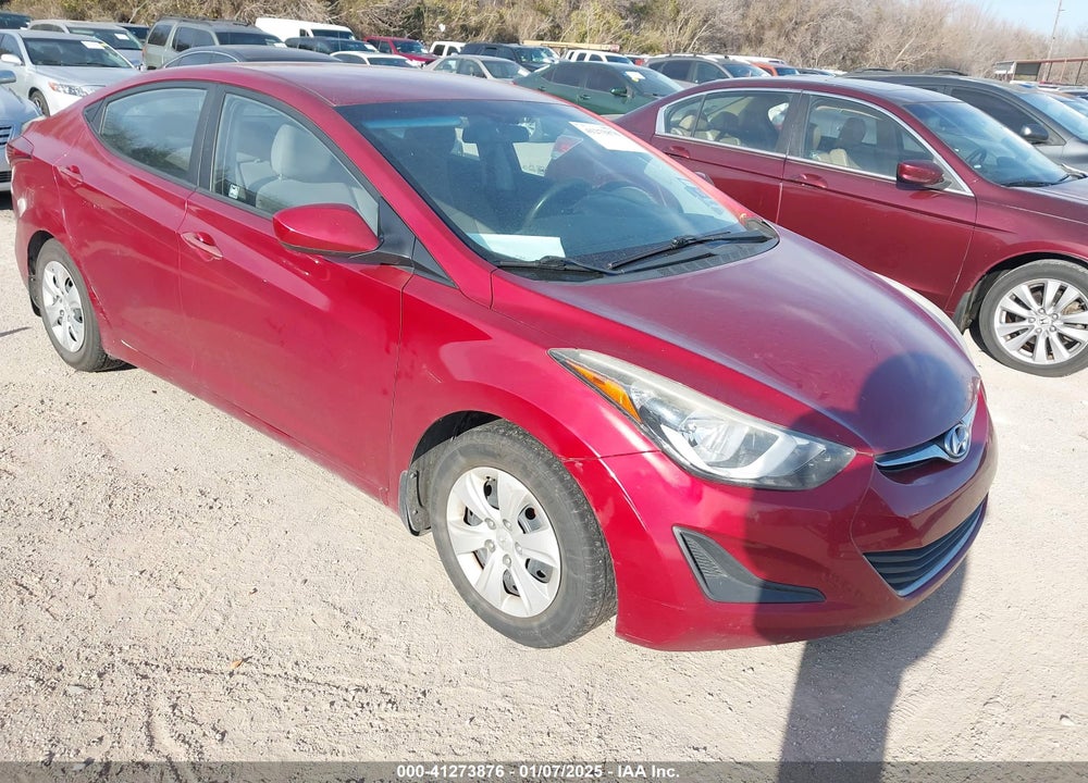2016 HYUNDAI ELANTRA SE VIN: 5NPDH4AE1GH669144