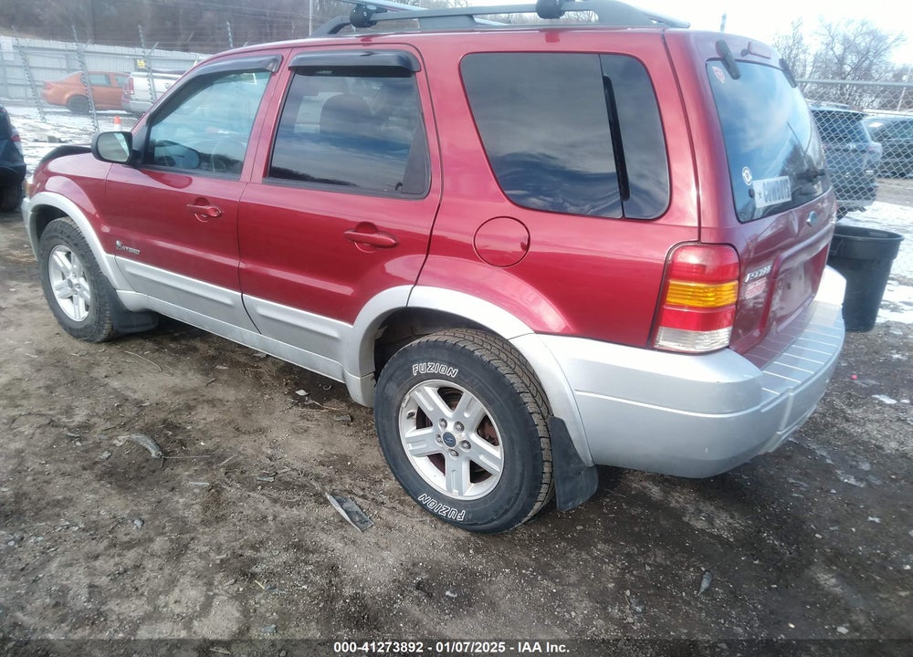 2007 FORD ESCAPE HYBRID VIN: 1FMYU59H67KA23726