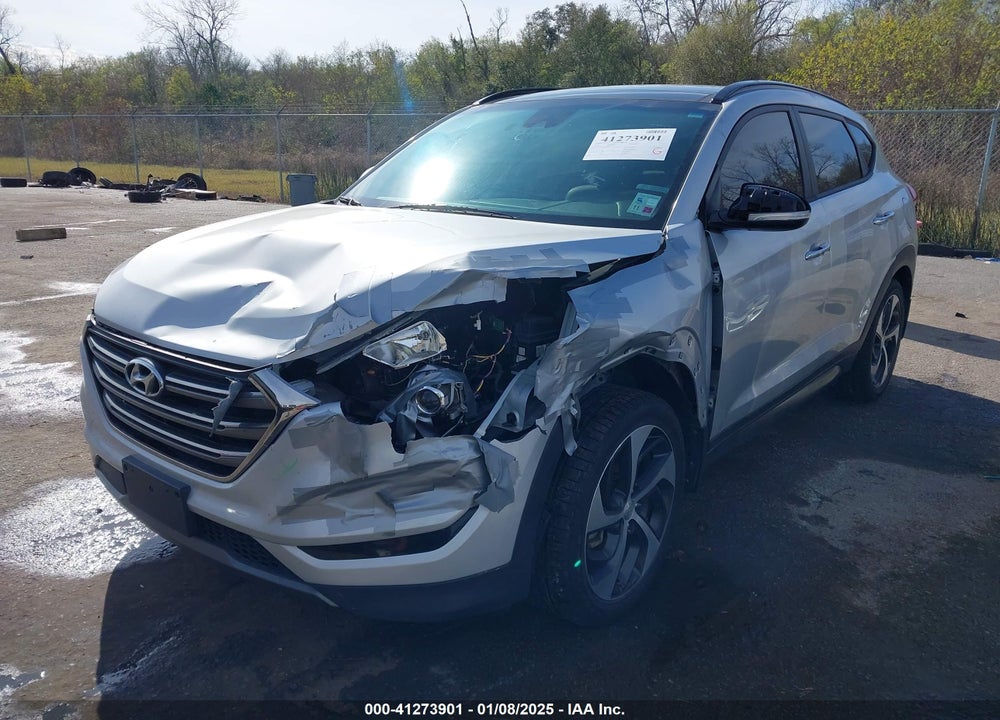 2016 HYUNDAI TUCSON LIMITED VIN: KM8J33A2XGU249708