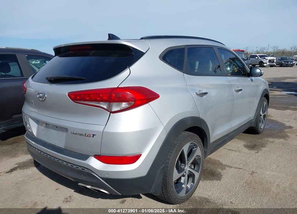 2016 HYUNDAI TUCSON LIMITED VIN: KM8J33A2XGU249708