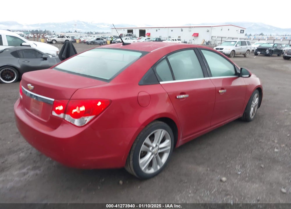 2011 CHEVROLET CRUZE LTZ VIN: 1G1PH5S95B7293445