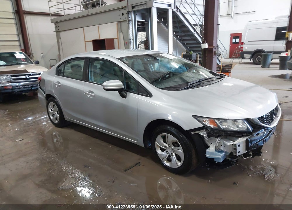 2014 HONDA CIVIC LX VIN: 19XFB2F50EE071068