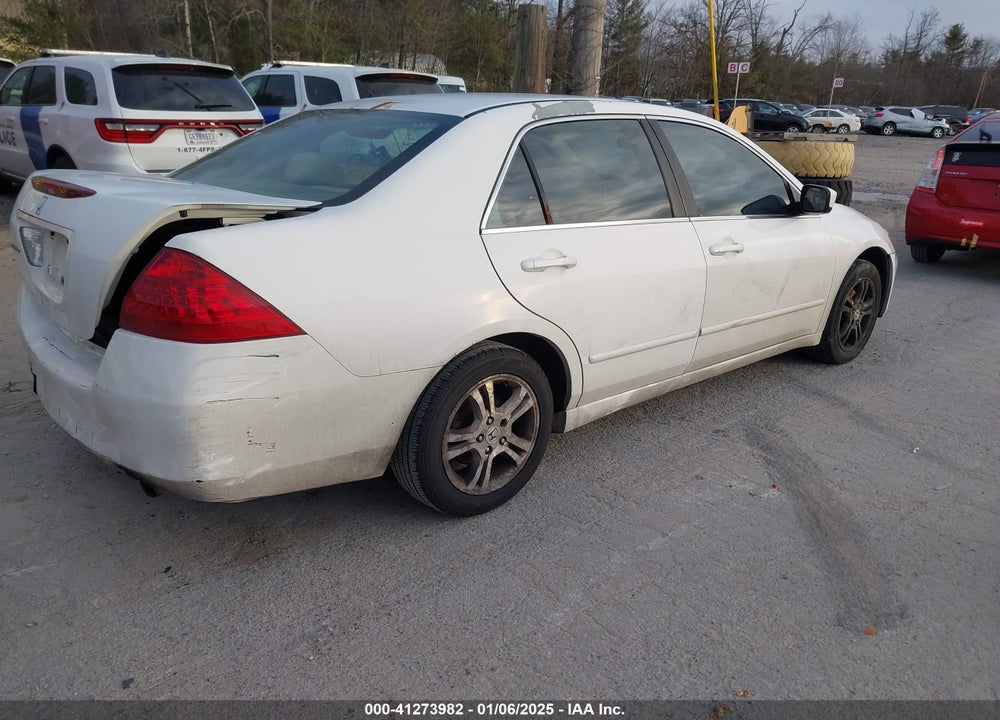 2007 HONDA ACCORD 2.4 EX VIN: 1HGCM56737A078474