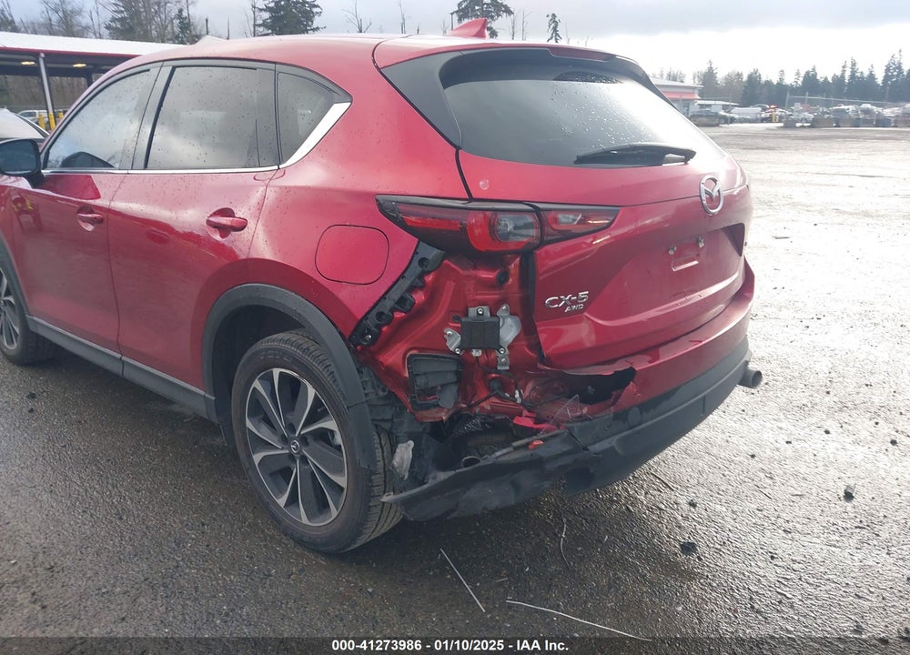2022 MAZDA CX-5 2.5 S PREMIUM VIN: JM3KFBDM9N0620795