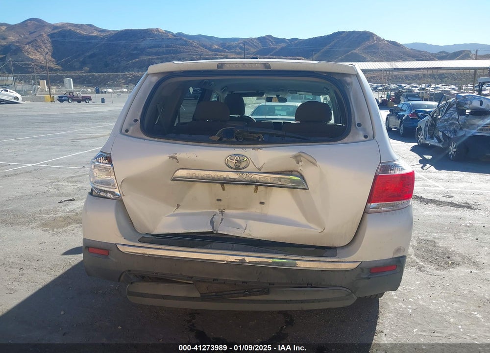 2011 TOYOTA HIGHLANDER VIN: 5TDZA3EH4BS012267