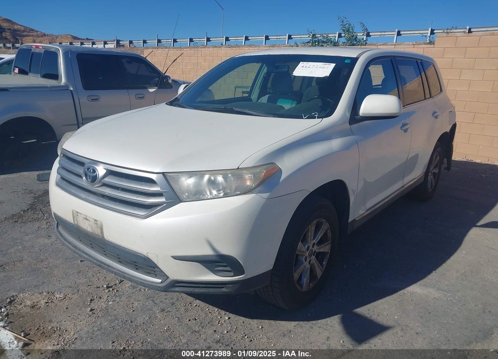 2011 TOYOTA HIGHLANDER VIN: 5TDZA3EH4BS012267