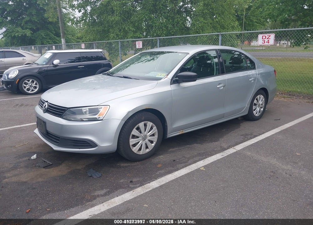 2013 VOLKSWAGEN JETTA 2.0L S VIN: 3VW2K7AJXDM247321