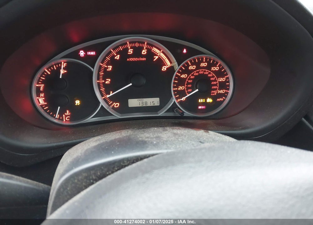 2013 SUBARU IMPREZA VIN: JF1GV7E60DG013436