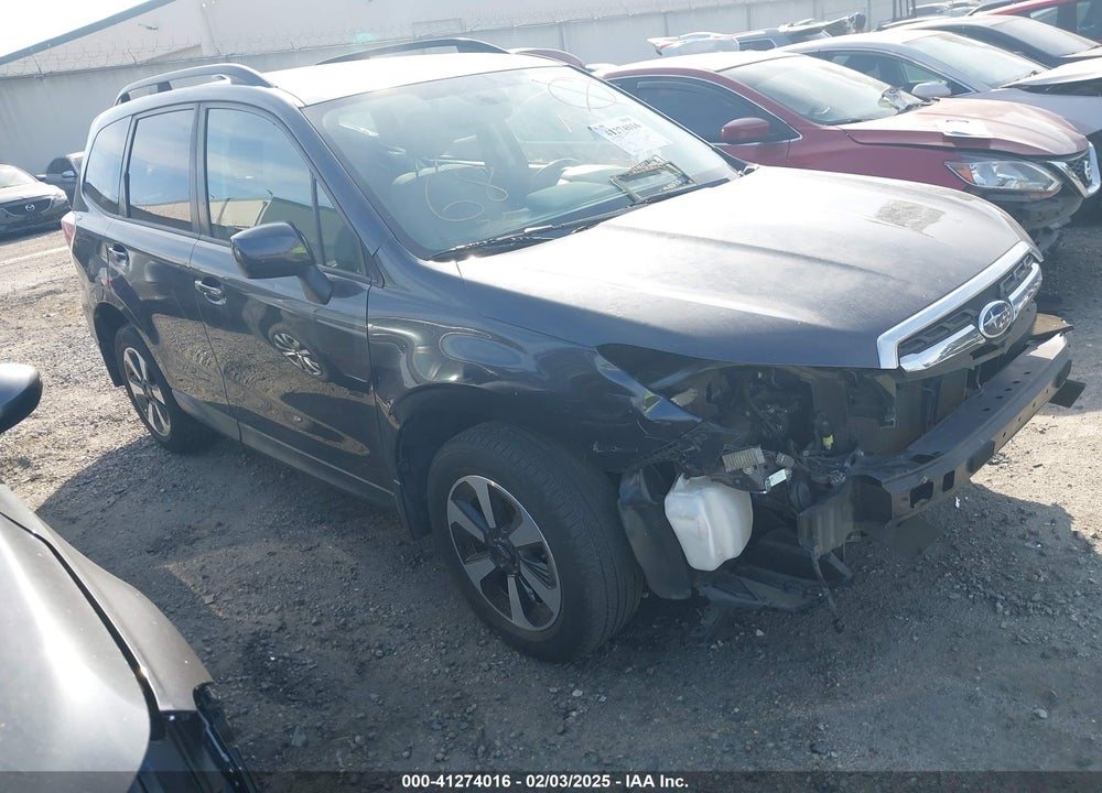 2018 SUBARU FORESTER 2.5I PREMIUM VIN: JF2SJAGC0JH492237