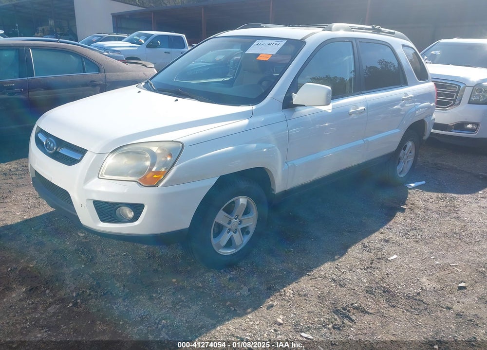 2009 KIA SPORTAGE EX V6 VIN: KNDJF723497622785