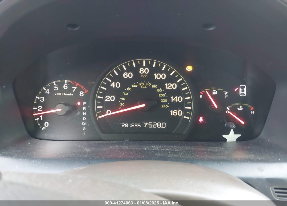 2003 HONDA ACCORD 2.4 EX VIN: 1HGCM56693A085771