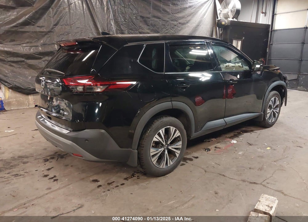2021 NISSAN ROGUE SV INTELLIGENT AWD VIN: 5N1AT3BB4MC795128