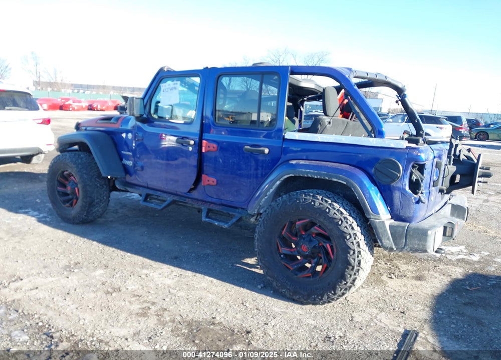 2018 JEEP WRANGLER UNLIMITED SAHARA VIN: 1C4HJXEN3JW230594