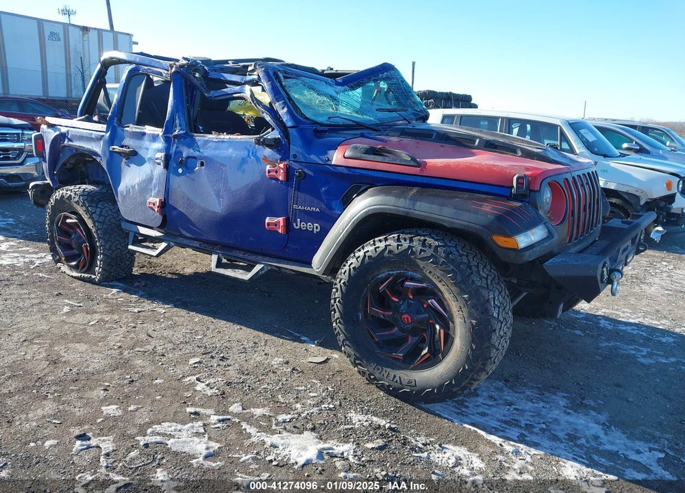 2018 JEEP WRANGLER UNLIMITED SAHARA VIN: 1C4HJXEN3JW230594