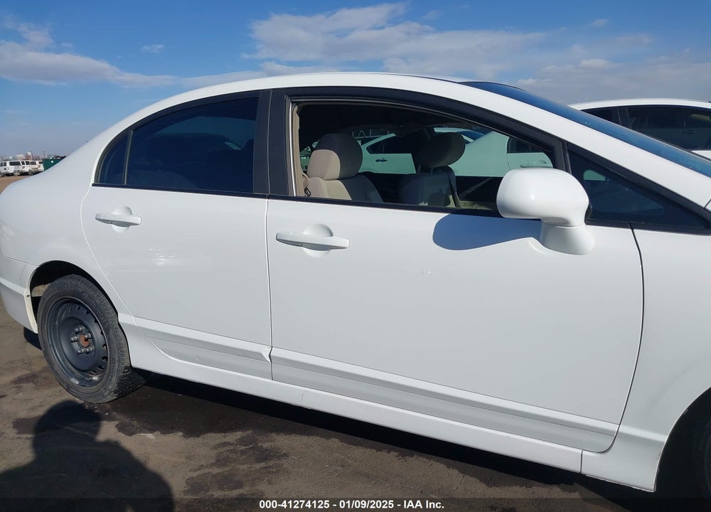 2009 HONDA CIVIC VIN: 1HGFA165X9L020334