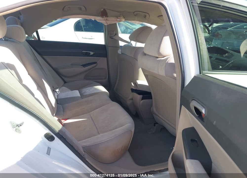 2009 HONDA CIVIC VIN: 1HGFA165X9L020334