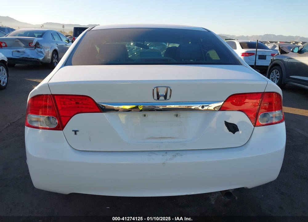 2009 HONDA CIVIC VIN: 1HGFA165X9L020334