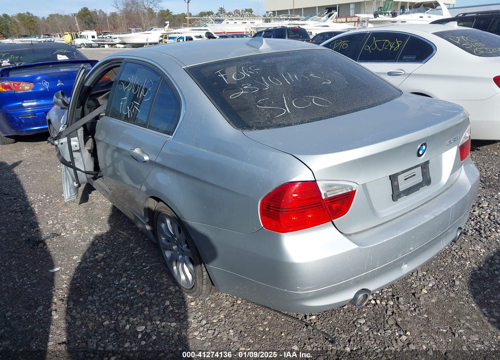 2008 BMW 335I VIN: WBAVB73518P101788