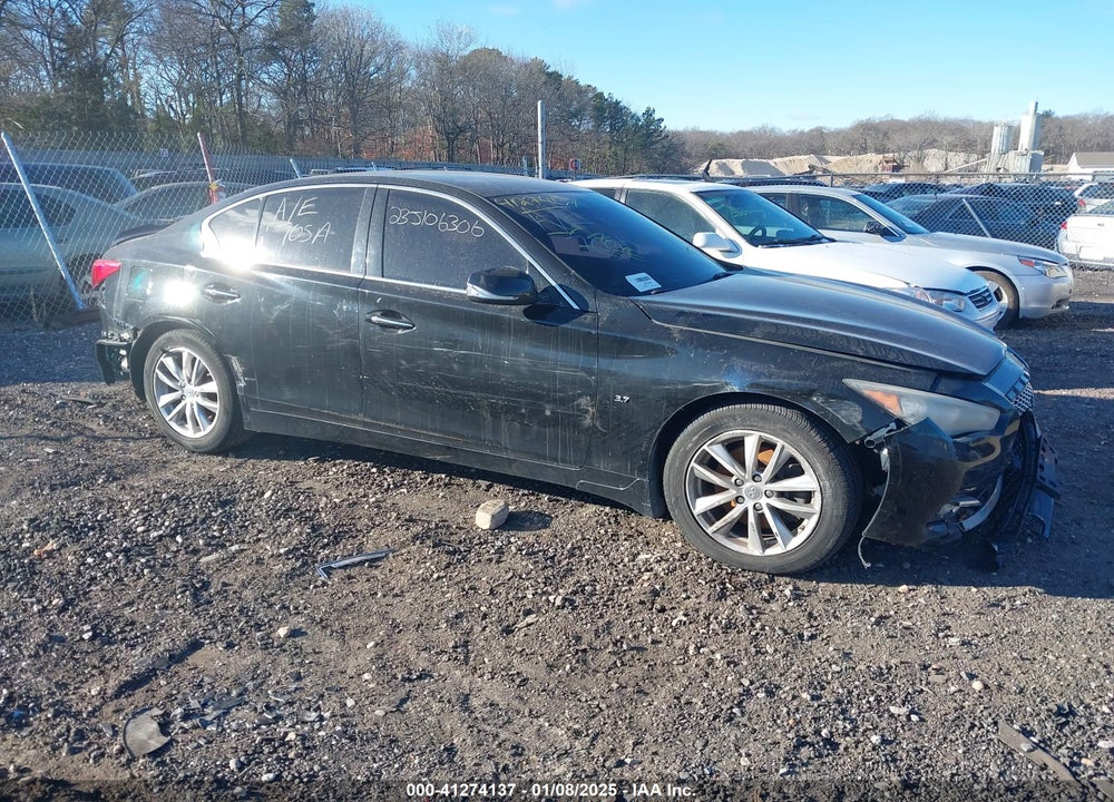2014 INFINITI Q50 PREMIUM VIN: JN1BV7ARXEM692089