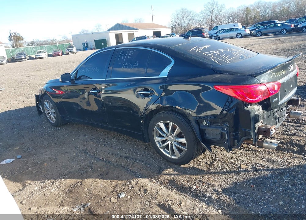 2014 INFINITI Q50 PREMIUM VIN: JN1BV7ARXEM692089