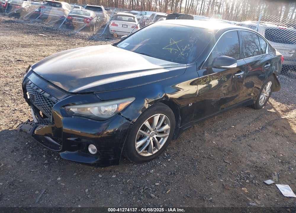 2014 INFINITI Q50 PREMIUM VIN: JN1BV7ARXEM692089