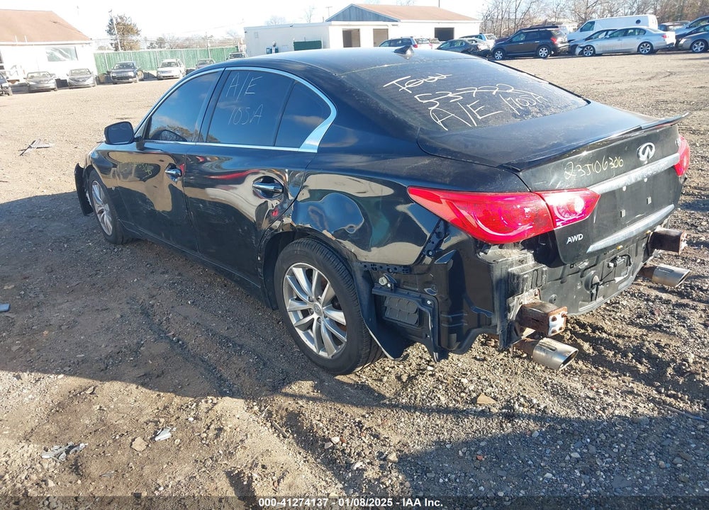 2014 INFINITI Q50 PREMIUM VIN: JN1BV7ARXEM692089