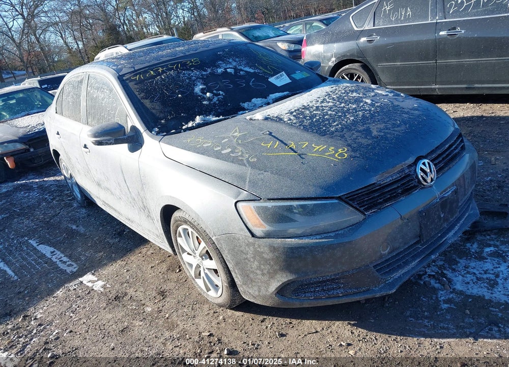 2012 VOLKSWAGEN JETTA 2.5L SE VIN: 3VWDP7AJ4CM349268