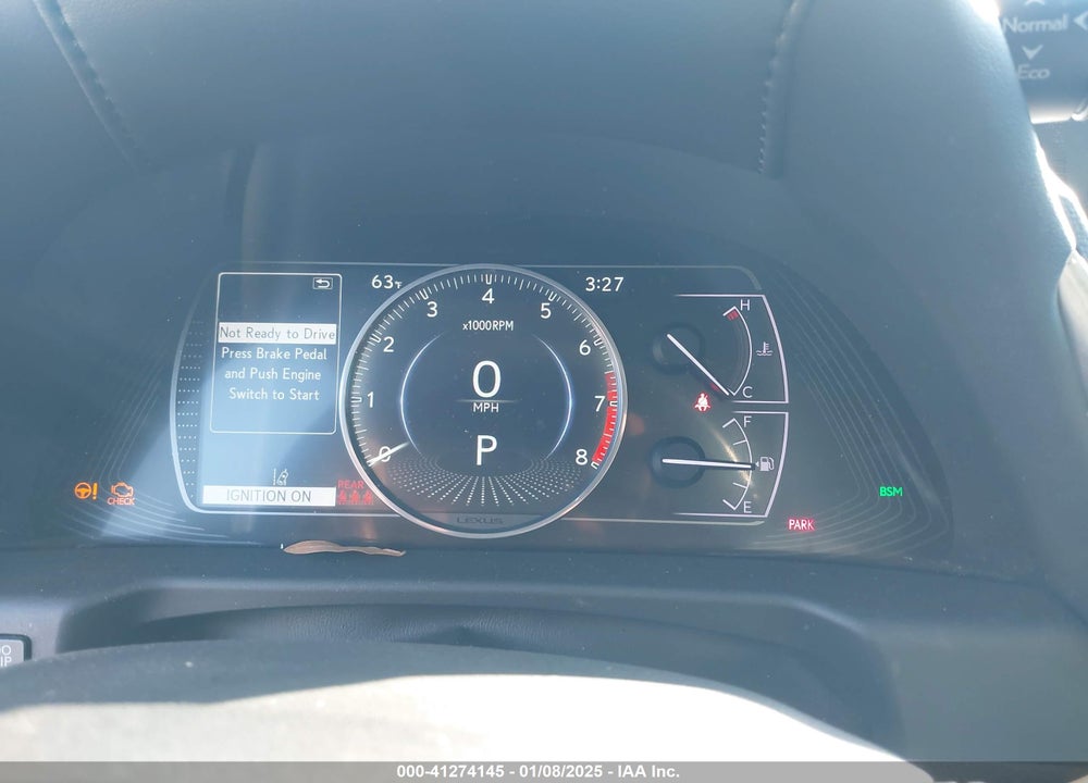 2020 LEXUS ES 350 VIN: 58ADZ1B11LU076606