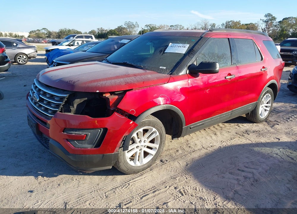 2017 FORD EXPLORER VIN: 1FM5K7B87HGC03123