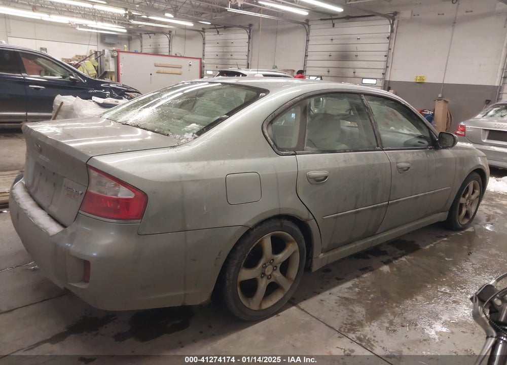 2009 SUBARU LEGACY 2.5I VIN: 4S3BL616397220369