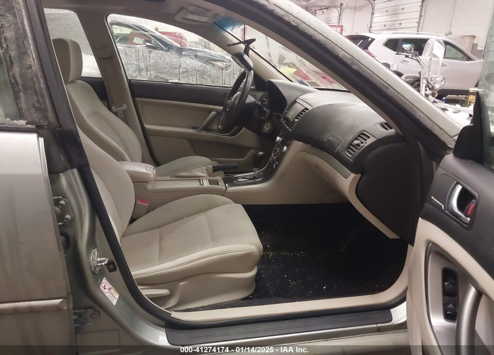 2009 SUBARU LEGACY 2.5I VIN: 4S3BL616397220369