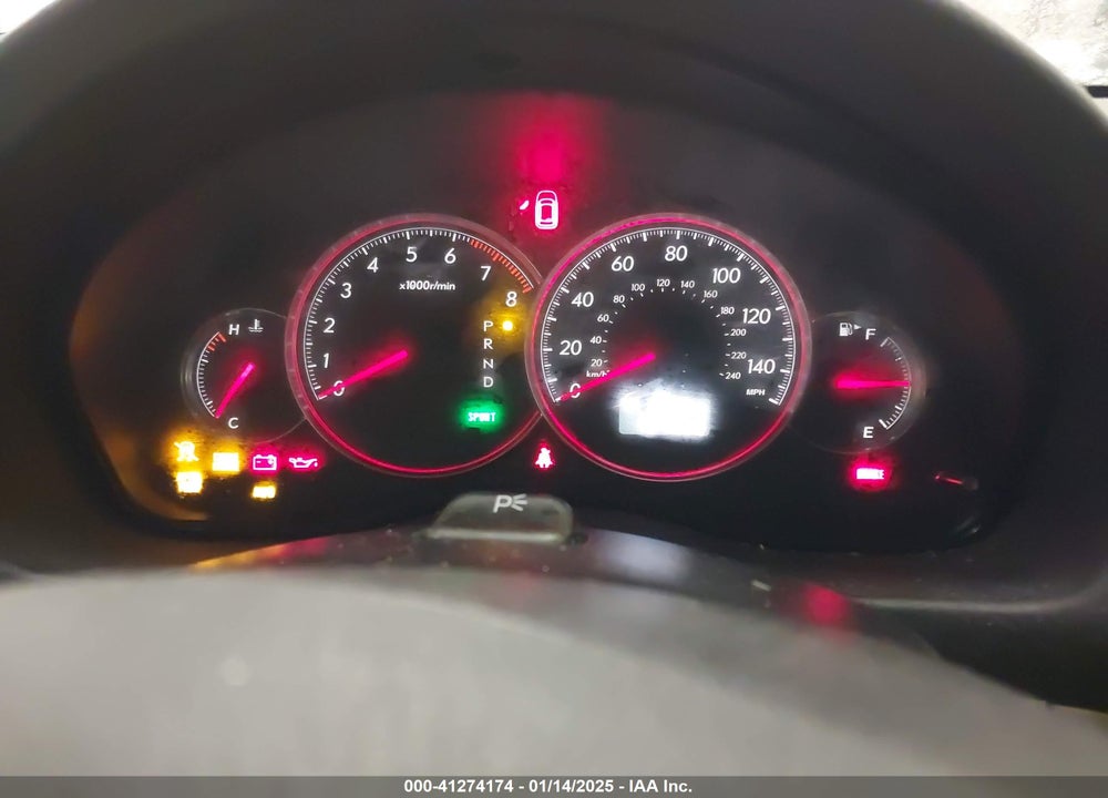 2009 SUBARU LEGACY 2.5I VIN: 4S3BL616397220369