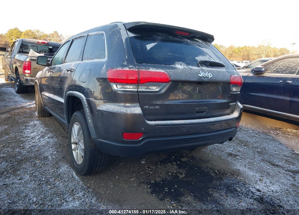 2017 JEEP GRAND CHEROKEE LAREDO 4X4 VIN: 1C4RJFAG7HC963586