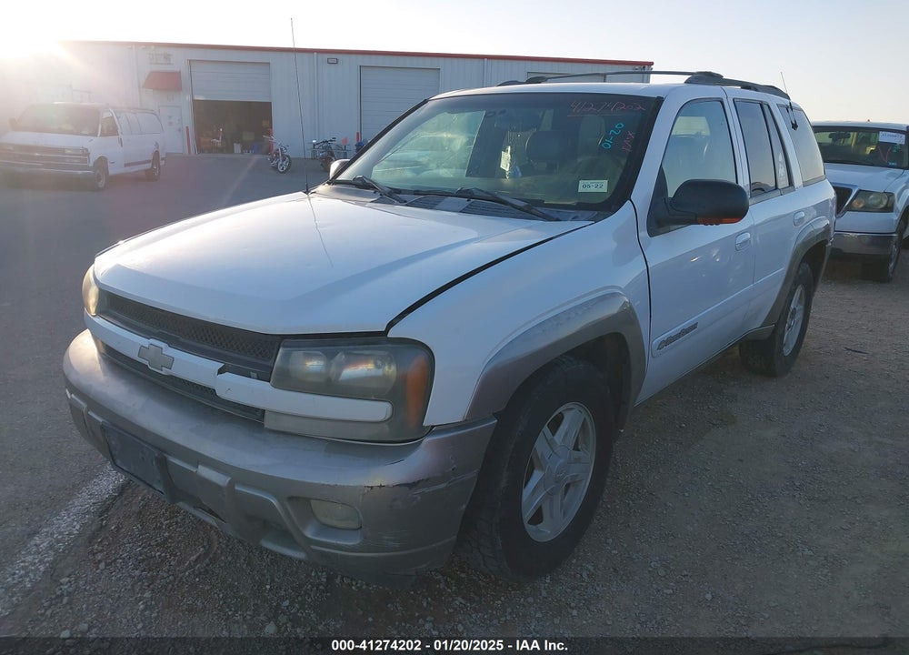 2002 CHEVROLET TRAILBLAZER LTZ VIN: 1GNDT13S422481865